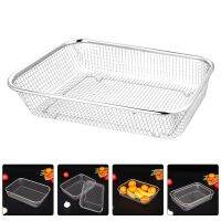 ❈✻ Drain Basket Stainless Mesh Strainer Multi-function Fruit Household Vegetable Home Accessory Kitchen Supply Colander