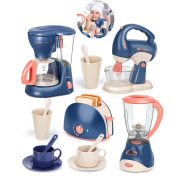 Mini Household Pretend Play Kitchen Appliances Toy Set With Coffee Maker