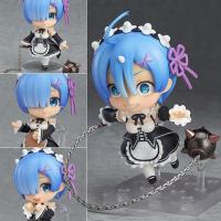 Figure Action SD Nendoroid จากเรื่อง Re Zero kara Hajimeru Isekai Seikatsu รีเซทชีวิต ฝ่าวิกฤตต่างโลก Ram Rem เรม แรม Ver แอ็คชั่น ฟิกเกอร์ Anime อนิเมะ การ์ตูน มังงะ Figma ฟิกม่า สามารถขยับได้ Doll ตุ๊กตา manga Model โมเดล เนนโดรอยด์