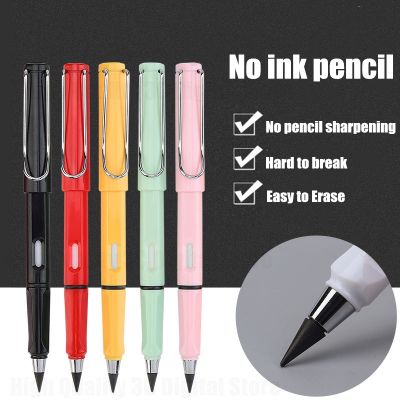 ๑ No Ink Magic Pencil New Technology Unlimited Writing Pencil Ink-free Novel Drawing Tools Children 39;s School Supplies Stationery