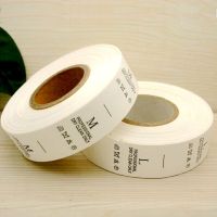 500pcs labels for clothes garment washing care label clothing care tags washable labels nylon taffeta care label LB-022 Stickers Labels