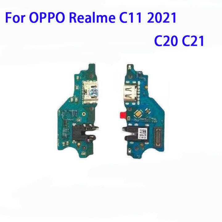 หัวต่อแท่นชาร์จสำหรับ-realme-oppo-บอร์ดซ่อมโทรศัพท์มือถือ-c11-c21-c20-rmx3231-rmx3063-rmx3061-rmx3201-usb-อะไหล่ทดแทนสายเคเบิลงอได้