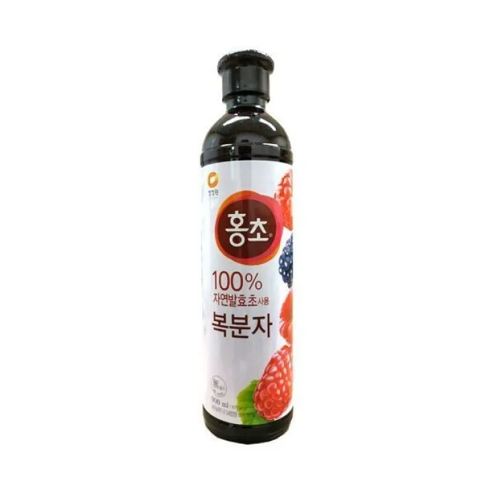 Hongcho Fruit Vinegar Rasberry Mix [500 ml.] น้ำส้มสายชูสกัดจากราส