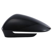 Side Rearview Mirror Replace Cap Cover with Assist Car Accessories ABS for ID4 ID.4 ID.6 2020 2021