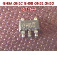 2pcs GH5A GH5C GH5B GH5E GH5D SOT23-5 DC to DC Converter Chip