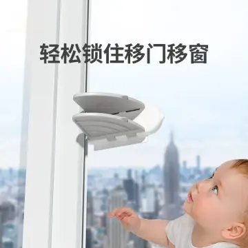 Sliding Door Lock for Child Safety - Baby Proof Doors & Closets. Childproof