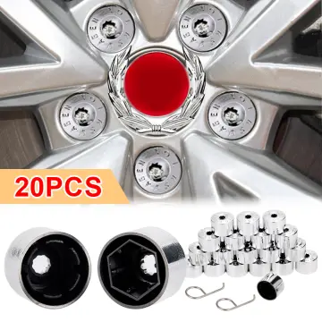 20Pcs/lot 17mm Car Caps Anti-Rust Auto Hub Wheel Lug Bolt Center