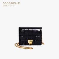 COCCINELLE BEAT CROCO SHINY SOFT WALLET 181001 กระเป๋าสตางค์