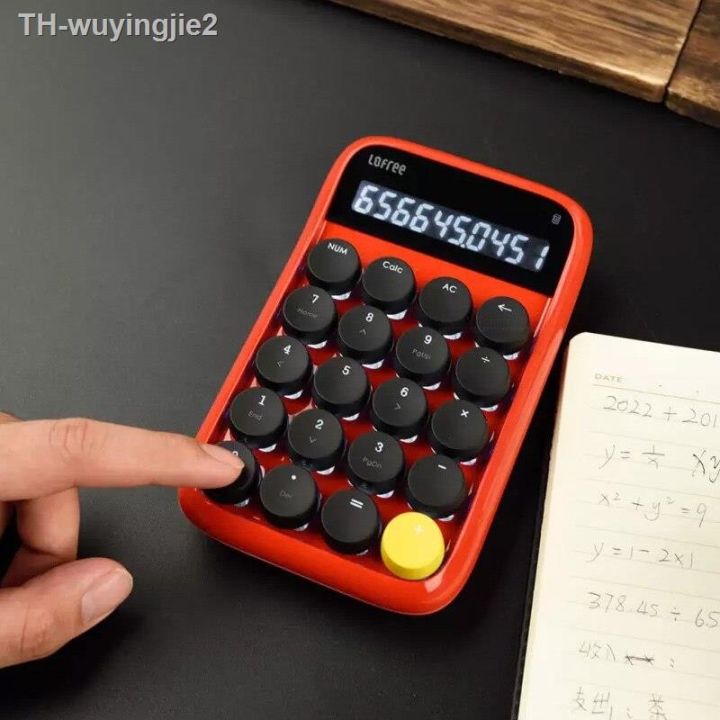 แป้นพิมพ์-xiaomi-lofree-แป้นพิมพ์ตัวเลข-2in1-เครื่องคิดเลข-คีย์บอร์ดไร้สาย-calculator-keyboard-เครื่องคิดเลข
