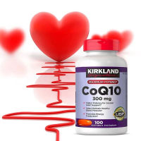 【เตรียมจัดส่ง】Kirkland CoQ10 คิวเท็น ต้านอนุมูลอิสระ 300 mg / 100 Softgels *new packaging*EXP.10/2024