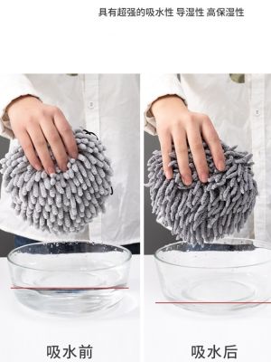 Whole kiten thickened hanng hand towel home bathroom absorbent quick-dry handb ee dry handef -CSQ2385○₪❆