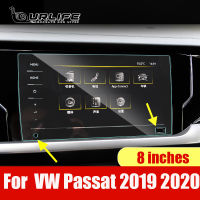 สำหรับ VW โฟล์คสวาเกน P Assat B8ยานยนต์ภายในนำทาง GPS กระจกฟิล์มป้องกันอุปกรณ์เสริม6.5 8 9.2นิ้ว