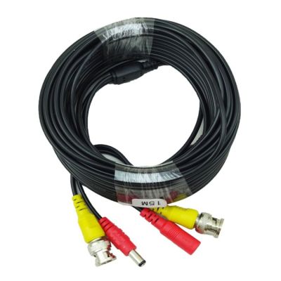 สายต่อกล้องวงจรปิด Masterview CCTV cable ยาว 25 เมตร ( สีดำ )(Black) (0384)