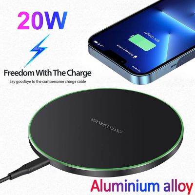 20W Wireless Charger Pad for iPhone 14 13 12 11 Pro Max X Samsung S22 S21 Xiaomi Induction Type C Fast Wireless Charging Station Wall Chargers