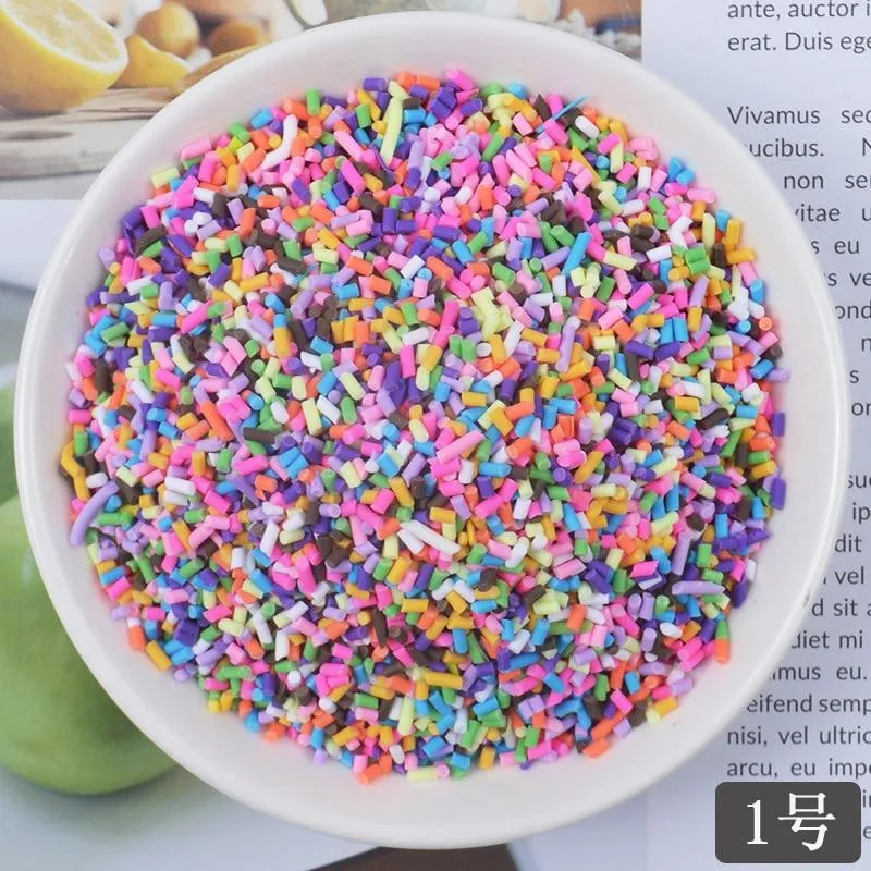 NEW Vibrant Mouse Fake Sprinkles DIY Polymer Clay Colorful Fake Candy  Sweets Sugar Sprinkle Decorations Fake Cake Dessert Simulation Food