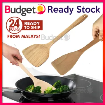 Silicone Wok Spatula Stainless Steel Cooking Turner Non-Stick Shovel  Heat-Resistant Non-toxic Wok Turner Kitchen Accessories