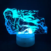 Anime 3d Lamp Kurokos Basketball Daiki Aomine for Bedroom Decorative Night Light Birthday Gift Manga Kuroko Basketball Led Light