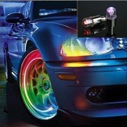 Nắp van hơi bánh xe ô tô có đèn led độc đáo