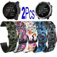 【CW】 Silicone Strap For Garmin Veun 2 Plus SQ Move 3 Luxe Vivoactive 3t Forerunner 158 55 645 245 Bracelet