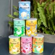 Combo 6 hộp Sữa chua sấy khô CM Foods đủ 6 vị Nguyên vị, Phô mai dầm,