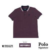 เสื้อโปโล ? สีม่วงเข้ม Memo?Premium รุ่น Signature DARK PURPLE BY SHOP AEIOU สินค้าลิขสิทธิ์แท้