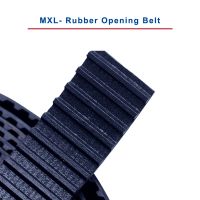 ▽❒ High Quality 1 meter MXL type-Opening Timing Belt Rubber Material Belt Width 6/10 mm Black Synchronous Belt Teeth Pitch 2.032mm