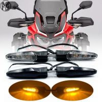 สัญญาณเลี้ยวไฟ LED ชี้บอกอุปกรณ์เสริมรถจักรยานยนต์สำหรับฮอนด้า CRF 1000L CRF1000L แฝดแอฟริกัน2015-2017