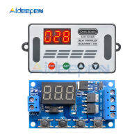 DC 5V-30V Dual MOSรีเลย์หน่วงเวลาสูงระดับTrigger LED Digital Display Cycle Timer Delayสวิตช์วงจร 12V 24V 0-999-JHU STORE