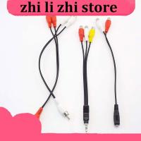 zhilizhi Store Universal RCA Cable 3.5Mm Jack Plug Stereo Audio Cable To 2Rca Socket Female To Male To Headphone 3.5 Aux Y Adapter