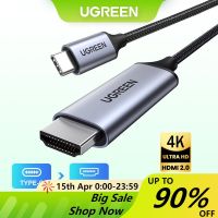 Ugreen ของแท้ อะแดปเตอร์สายเคเบิล 4k 60HZ Type C เป็น HDMI Thunderbolt 3 Type C เป็นสาย HDMI