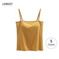 Hot sell LORIOT Adjustable Bra Camisole For Women Tank Top Sando Singlet Vest Sleeveless Sexy Casual Korean SA1341