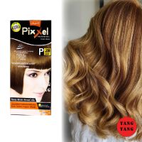 Lolane Pixxel Color Cream โลแลน พิกเซลคัลเลอร์ P28 สีบลอนด์เข้มประกายทองแดงเหลือบทอง  (เฉดสีแฟชั่น) 100 g.