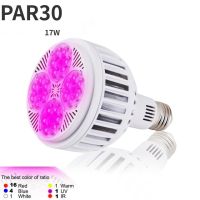 ไฟ Grow Led E27 120W แบบฟูลสเปกตรัม Smd3030ไฟสำหรับต้นไม้12W โคมไฟลูกปัดเบ้าเสียบในร่ม Par38ปลูกพืชเรือนกระจก