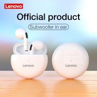 Lenovo Livepods HT38 TWS บลูทูธหูฟังมินิไร้สายหูฟังพร้อมไมโครโฟนสำหรับกีฬากันน้ำ9D Stere หูฟัง