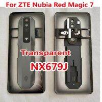 ฝาปิดที่เก็บแบตเตอรี่ฝาหลังของแท้สำหรับอะไหล่เคสโทรศัพท์เคสด้านหลัง ZTE Nubia Red Magic 7 NX679J