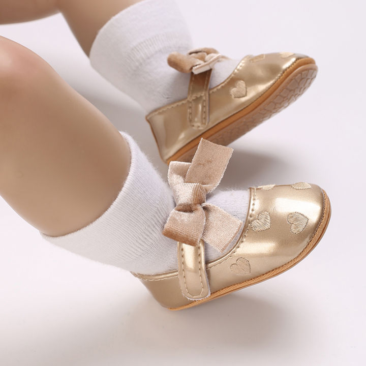0-18-months-golden-mary-jane-baby-girl-princess-shoes-rubber-sole-walking-shoes-non-slip-baby-shoes