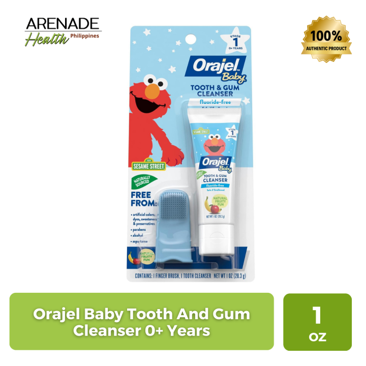 Orajel Baby Tooth And Gum Cleanser 0+ Years, 1 oz / 28.3g Lazada PH