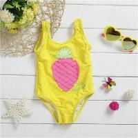 ✠ Kids Baby Girl Pineapple Print Swimwear Swimsuit Bathing Suit Beachwear