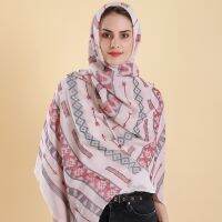 2021 new people thin cotton jacquard scarf the Middle East Muslim headscarves spot wholesale to sample customization