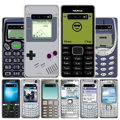 【CW】 Hot Retro Mobile Handset Cover Phone Case For Samsung Galaxy A51 A71 A50 A70 A40 A30 A20E A10 A41 A31 A21S A11 A01 A6 A8 A7 A9
