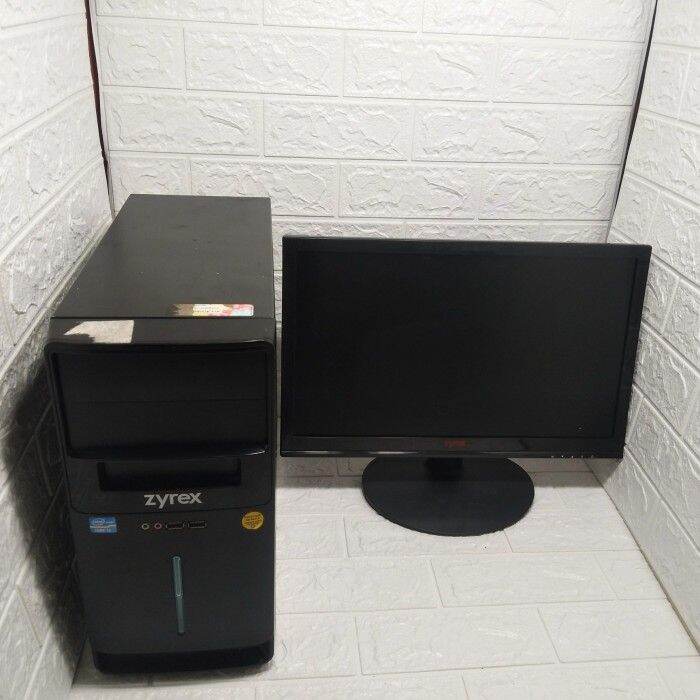 Paket Pc Zyrex Core i3 3220 Ram 4Gb HDD 500Gb Monitor 19 Inch Zyrex Built Up Lazada Indonesia