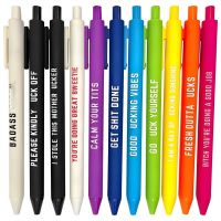 ALLURE 11ชิ้นค่ะ อุปกรณ์การเรียนสำหรับโรงเรียน การเขียนสำหรับเขียน 0.5มม. ของขวัญน้องสาว ปากกาหมึกหมึก ปากกาตลกๆ ปากกาลูกลื่น ปากกาเซ็นชื่อ ปากกาเจล