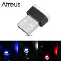 LED ภายในรถตกแต่ง USB Light สำหรับ Audi B8 B6 B5 B7 A6 A4 8L 8P 8V Q5 Q7 Q3 A3 C7 4F 4G A1 Sportback TT C5