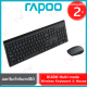 Rapoo 8110M Multi-mode Wireless Keyboard & Mouse เมาส์และคีบอร์ด ไร้สาย แป้นไทย/อังกฤษ ของแท้ รับประกันสินค้า 2 ปี