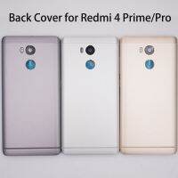 ฝาหลังปิดโทรศัพท์ด้านหลังเหมาะสำหรับ Xiaomi Redmi 4 Prime Pro เคสโทรศัพท์หลังโลหะสำหรับเปลี่ยนที่อยู่อาศัยพร้อมปุ่มปรับระดับเสียง