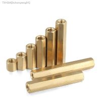 ✕△♕ M2 M2.5 M3 M4 M5 Brass Hex Male Female Standoff Pillar Stud Mount Spacer Hexagon PCB Motherboard Hollow Bolt Screw