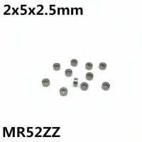 10Pcs MR52ZZ L-520ZZ 2x5x2.5 mm Deep Groove Ball Bearing Miniature bearings Model Toy MR52Z MR52 Advanced High Quality