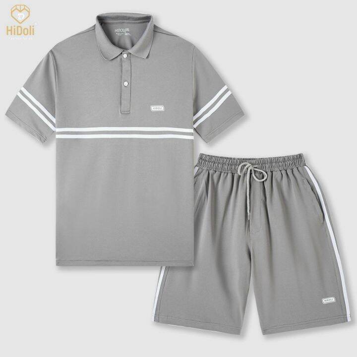 Bộ Quần Áo Nam Hè, Bộ Thể Thao Nam Mùa Hè Thiết Kế Cổ Polo Chất Liệu Thun  Poli Cá Sấu Cvc Cao Cấp Thoáng Mát Nhiều Màu Đủ Size - Bn348 |