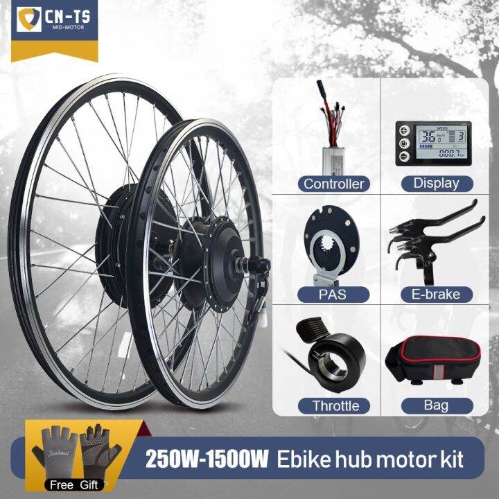 Electric Bicycle Conversion Kit 2029Inch 700C 36V 350W 500W 48V 1000W 1500W 2000W Ebike