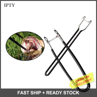 IPTY CCC 2ชิ้น เซ็ตปลาปาก + Jaw Spreader ปลาคาร์พปลาเทราต์ปลาตะเพียนตะขอล็อคลบ Tackle